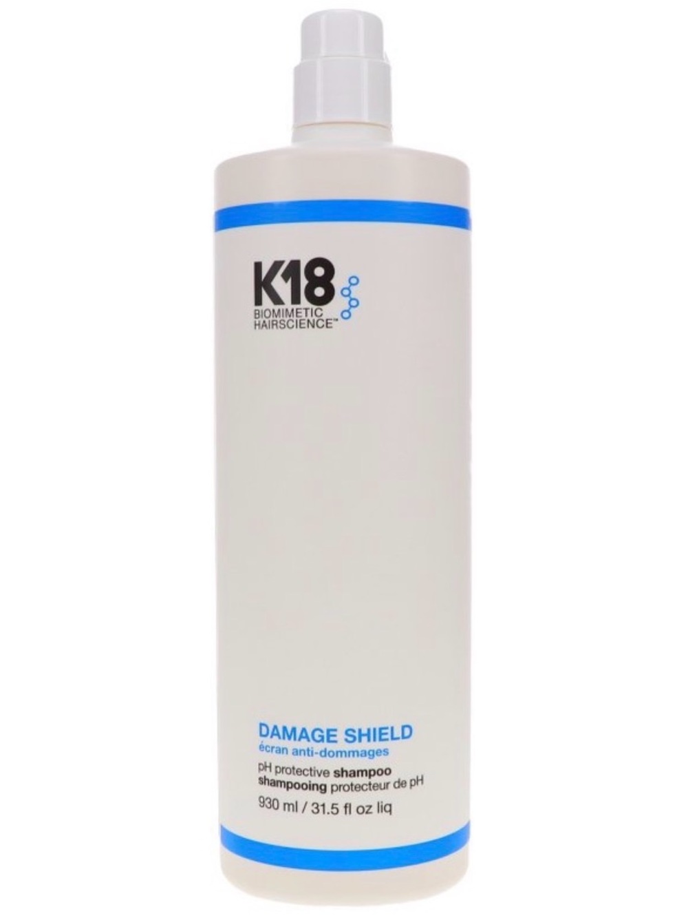 K18 Damage Shield pH Protective Shampoo – 31.5 oz Salon size